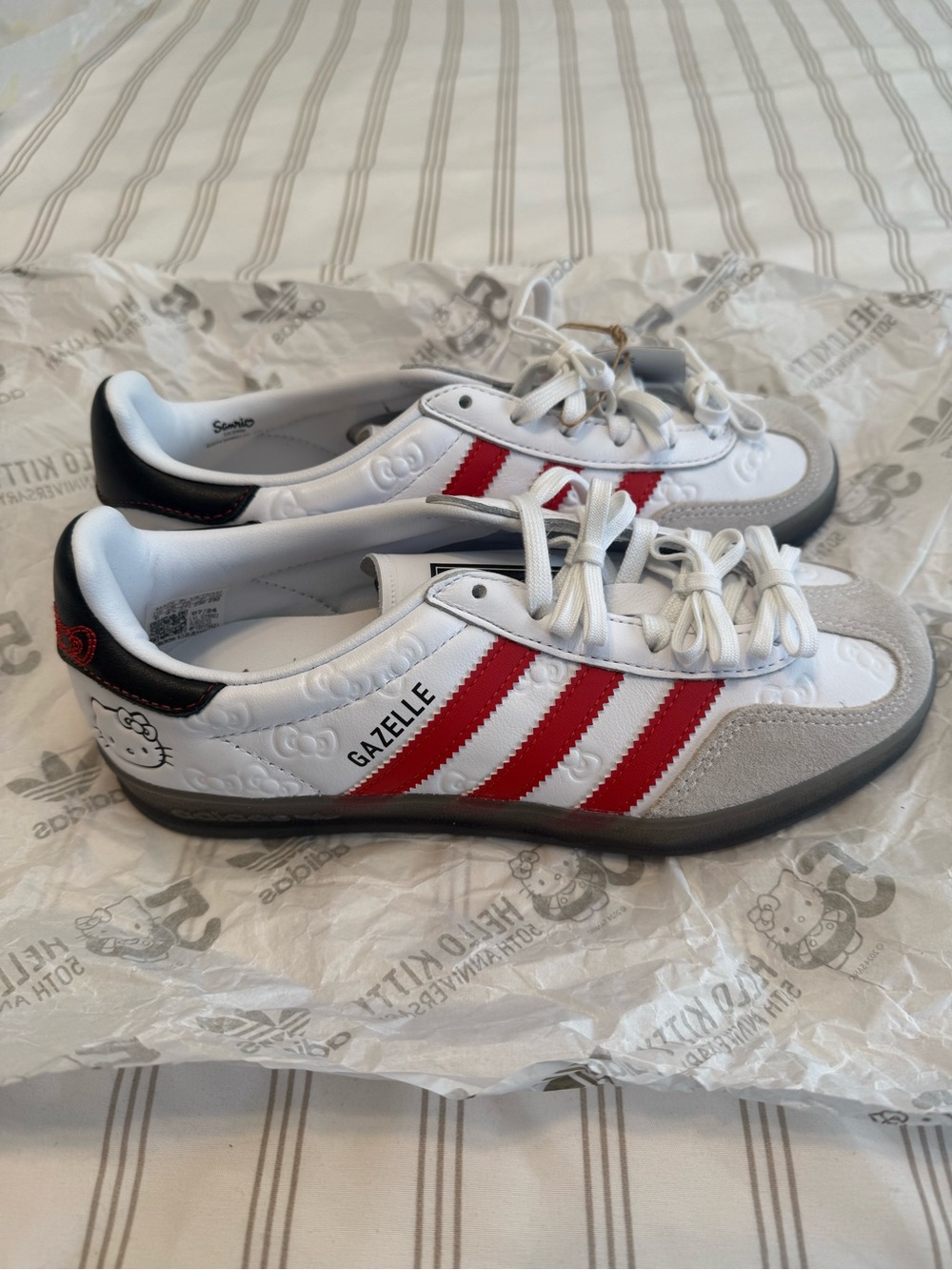 Adidas Gazelle Hello Kitty Limited Edition Sneakers - Picture 3 of 3